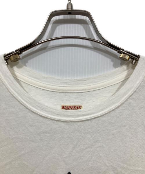 KAPITAL（キャピタル）KAPITAL (キャピタル) ロングスリーブTシャツ アイボリー サイズ:3の古着・服飾アイテム