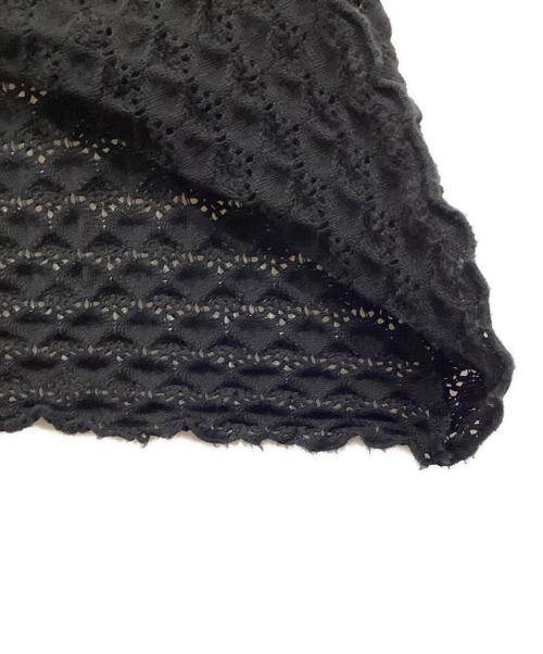 PARIS DE AOUNE（パリドゥアオウネ）PARIS DE AOUNE (パリドゥアオウネ) レーススカート ブラック サイズ:サイズ表記なしの古着・服飾アイテム