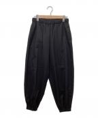 charpentier de vaisseauシャルパンティエ ドゥ ヴェッソ）の古着「ウールジョガーパンツ」｜ブラック