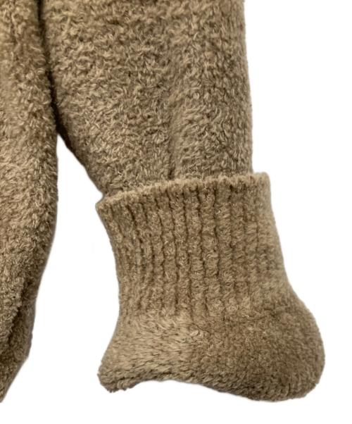 crepuscule（クレプスキュール）crepuscule (クレプスキュール) Cotton Mole Cardigan ブラウン サイズ:Fの古着・服飾アイテム