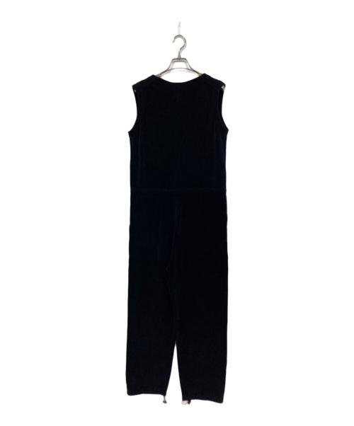 SALON（サロン）SALON (サロン) ベロアオールインワン ネイビー サイズ:Freeの古着・服飾アイテム