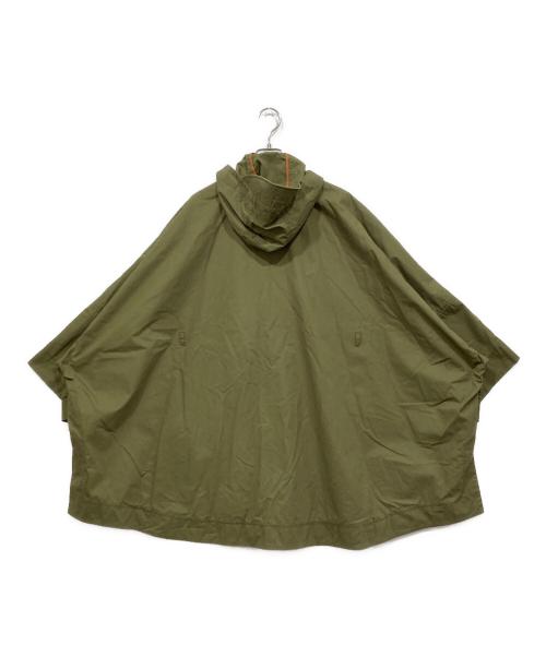 LE CIEL DE HARRISS（ル シェル ド ハリス）LE CIEL DE HARRISS (ル シェル ド ハリス) フーデッドコート カーキ サイズ:36の古着・服飾アイテム