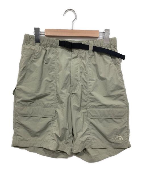 THE NORTH FACE（ザ ノース フェイス）THE NORTH FACE (ザ ノース フェイス) ショートパンツ / RUSTLE SHORT カーキ サイズ:Lの古着・服飾アイテム
