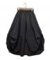 Cen. (セン) ギャザーグログランスカート ブラック サイズ:F：3500円