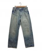Ron Hermanロンハーマン）の古着「デニムパンツ / サステナブリーメイド ワイドフィット デニムパンツ」｜ブルー