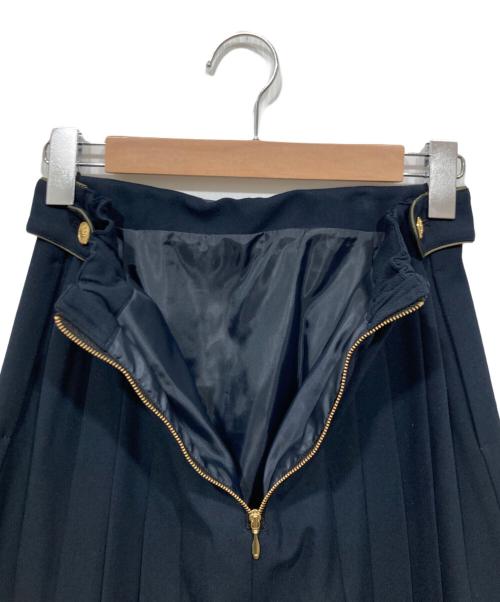 i Dea Luce（イデア ルーチェ）i Dea Luce (イデア ルーチェ) プリーツスカート ネイビー サイズ:Fの古着・服飾アイテム