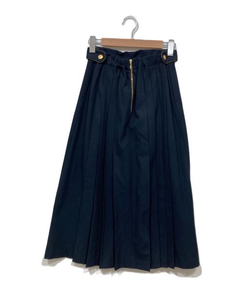 i Dea Luce（イデア ルーチェ）i Dea Luce (イデア ルーチェ) プリーツスカート ネイビー サイズ:Fの古着・服飾アイテム