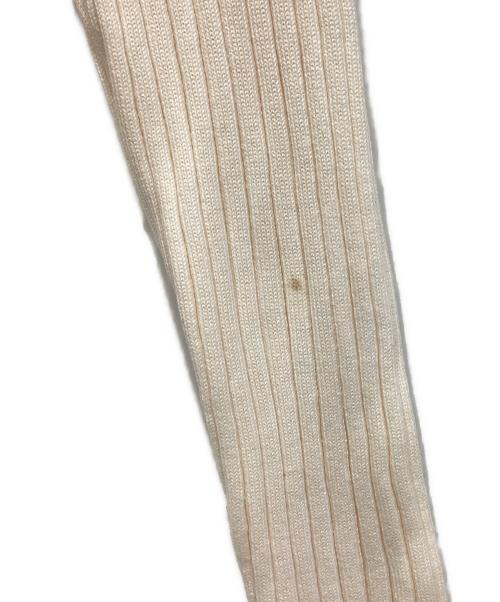 i Dea Luce（イデア ルーチェ）i Dea Luce (イデア ルーチェ) ニット切替ワンピース ホワイト サイズ:38の古着・服飾アイテム