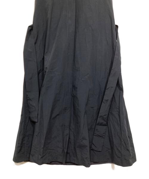 i Dea Luce（イデア ルーチェ）i Dea Luce (イデア ルーチェ) ビッグカラーノースリーブワンピース ネイビー サイズ:Fの古着・服飾アイテム
