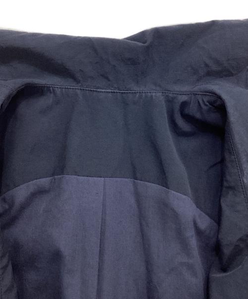 i Dea Luce（イデア ルーチェ）i Dea Luce (イデア ルーチェ) ビッグカラーノースリーブワンピース ネイビー サイズ:Fの古着・服飾アイテム