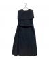 i Dea Luce (イデア ルーチェ) ビッグカラーノースリーブワンピース ネイビー サイズ:F：6000円