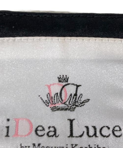 i Dea Luce（イデア ルーチェ）i Dea Luce (イデア ルーチェ) カラーレスサテンジップジャケット ブラック サイズ:38の古着・服飾アイテム