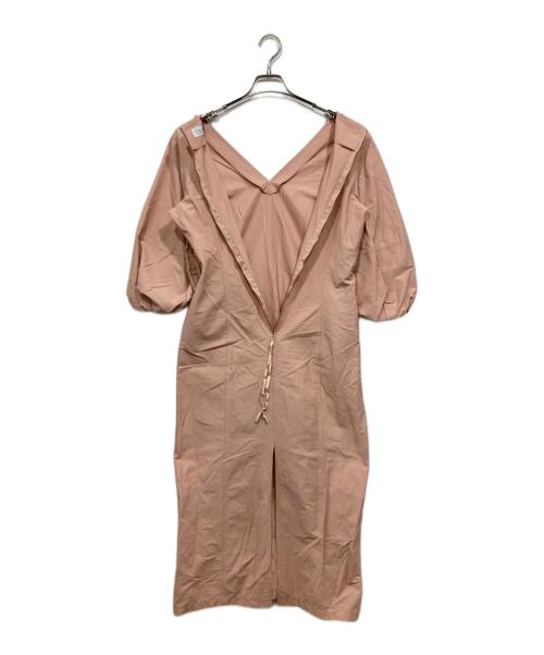 i Dea Luce（イデア ルーチェ）i Dea Luce (イデア ルーチェ) パフスリーブワンピース ピンク サイズ:Lの古着・服飾アイテム