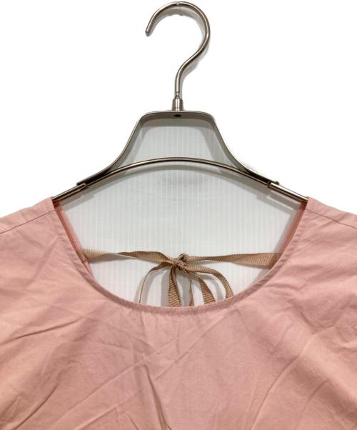 i Dea Luce（イデア ルーチェ）i Dea Luce (イデア ルーチェ) ノースリーブフリルブラウス ピンク サイズ:Fの古着・服飾アイテム
