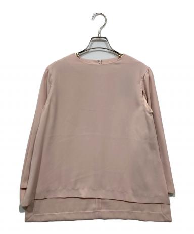 中古・古着通販】SATOKA (サトカ) スリーブレスブラウス ピンク サイズ
