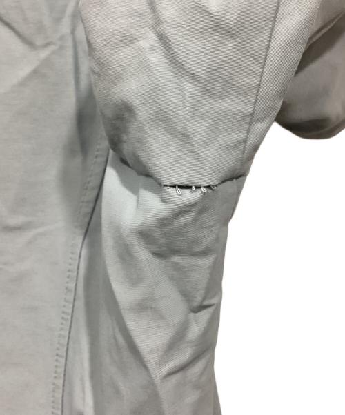 i Dea Luce（イデア ルーチェ）i Dea Luce (イデア ルーチェ) Vネックパフスリーブワンピース ブルー サイズ:Ｌ　の古着・服飾アイテム