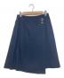 SATOKA（サトカ）の古着「ラッフ調スカート」｜ネイビー