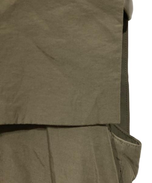 i Dea Luce（イデア ルーチェ）i Dea Luce (イデア ルーチェ) ビッグカラーノースリーブワンピース グリーン サイズ:freeの古着・服飾アイテム