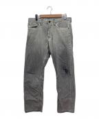 ISSEY MIYAKEイッセイミヤケ）の古着「デニムパンツ」｜グレー