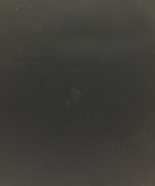 ISSEY MIYAKE（イッセイミヤケ）ISSEY MIYAKE (イッセイミヤケ) レザーナイロン巾着バッグ ブラックの古着・服飾アイテム