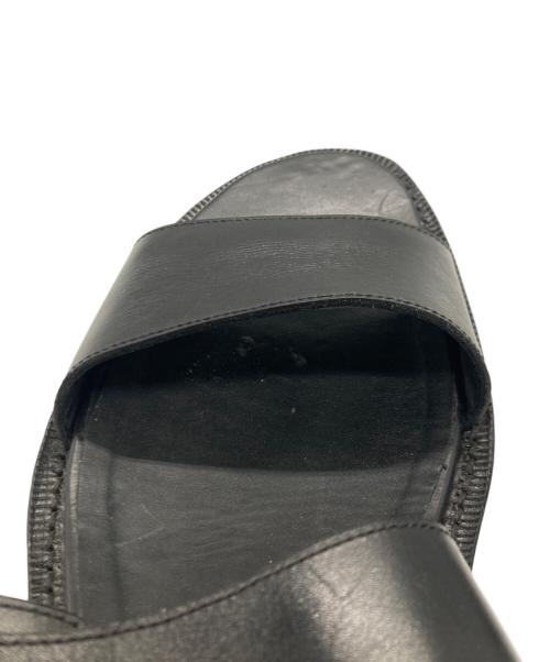 Jalan Sriwijaya（ジャランスリウァヤ）Jalan Sriwijaya (ジャランスリウァヤ) アンクルストラップレザーサンダル ブラック サイズ:5 1/2の古着・服飾アイテム