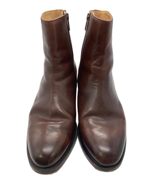 VAJRA（ヴァジラ）VAJRA (ヴァジラ) ジップアップブーツ ブラウン サイズ:40の古着・服飾アイテム