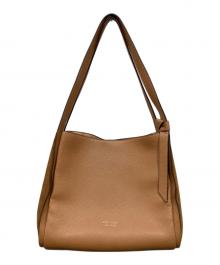 Kate Spade（ケイトスペード）の古着「ノット ショルダーバッグ」｜ブラウン