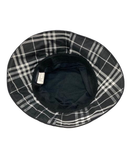 BURBERRY GOLF（バーバリーゴルフ）BURBERRY GOLF (バーバリーゴルフ) キルティングバケットハット ブラックの古着・服飾アイテム