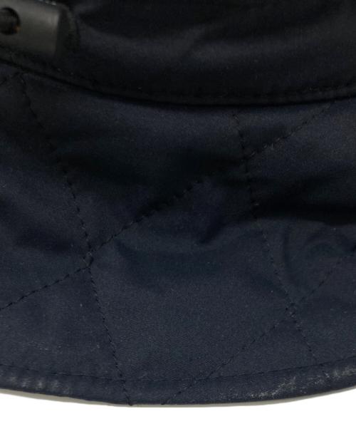 BURBERRY GOLF（バーバリーゴルフ）BURBERRY GOLF (バーバリーゴルフ) キルティングバケットハット ブラックの古着・服飾アイテム