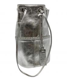 MARCO MASI（マルコマージ）の古着「巾着バッグ」｜シルバー