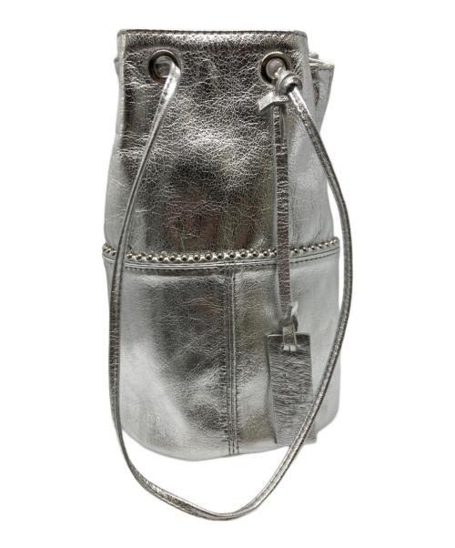 MARCO MASI（マルコマージ）MARCO MASI (マルコマージ) 巾着バッグ シルバーの古着・服飾アイテム
