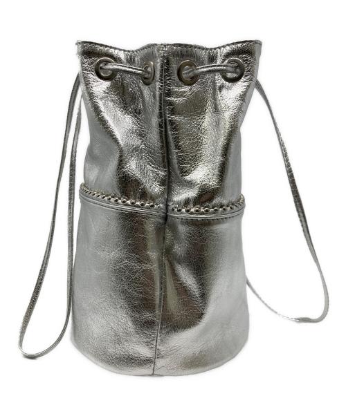 MARCO MASI（マルコマージ）MARCO MASI (マルコマージ) 巾着バッグ シルバーの古着・服飾アイテム