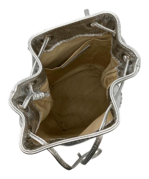 MARCO MASI（マルコマージ）MARCO MASI (マルコマージ) 巾着バッグ シルバーの古着・服飾アイテム