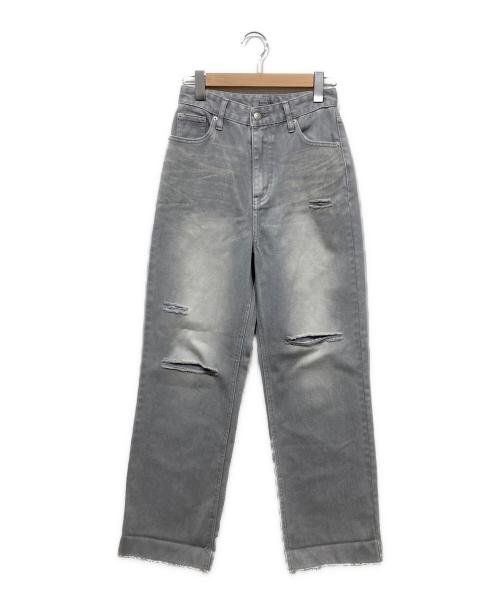 ARPEGE STORY（アルページュストーリー）Arpege story (アルページュストーリー) クラッシュデニム グレー サイズ:1の古着・服飾アイテム