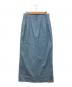 Adam et Rope (アダム エ ロペ) エコスウェードロングスカート ブルー サイズ:38：4000円