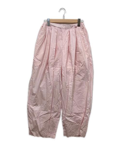 BARNYARDSTORM（バンヤードストーム）BARNYARDSTORM (バンヤードストーム) タックイージーパンツ サーカスパンツ ピンク サイズ:1の古着・服飾アイテム