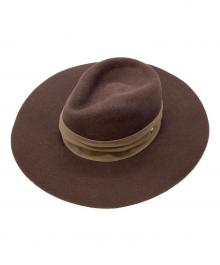 HELEN KAMINSKI（ヘレンカミンスキー）の古着「ハット」｜ブラウン