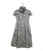 M'S GRACYエムズグレイシー）の古着「マーガレットワンピース」｜グレー