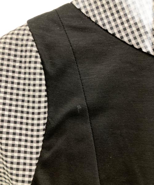 M'S GRACY（エムズグレイシー）M'S GRACY (エムズグレイシー) ギンガムキリカエワンピース ブラック サイズ:36の古着・服飾アイテム