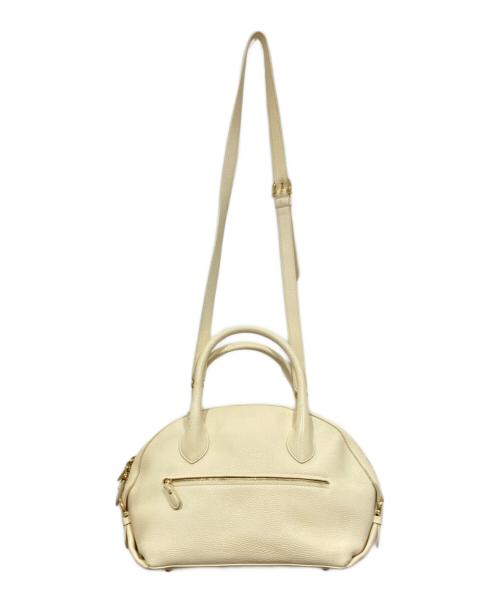 Salvatore Ferragamo（サルヴァトーレ フェラガモ）Salvatore Ferragamo (サルヴァトーレ フェラガモ) フィアンマ2WAYバッグ アイボリーの古着・服飾アイテム