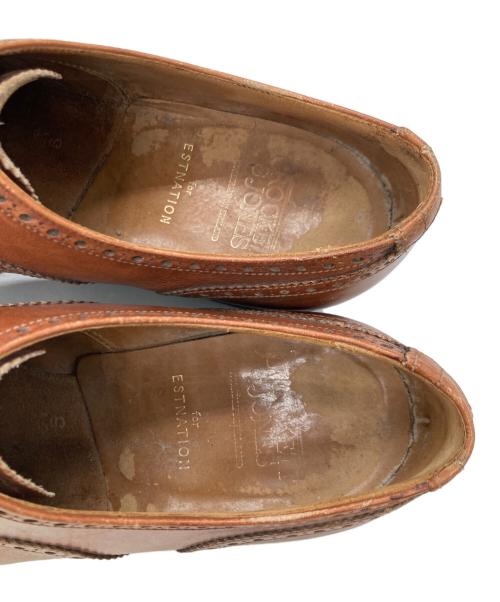 Crockett & Jones（クロケット＆ジョーンズ）Crockett & Jones (クロケット＆ジョーンズ) セミブローグシューズ ブラウン サイズ:6 1/2Eの古着・服飾アイテム