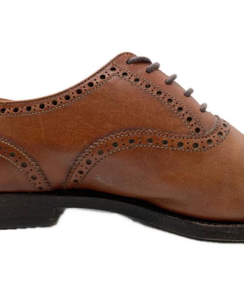 Crockett & Jones（クロケット＆ジョーンズ）Crockett & Jones (クロケット＆ジョーンズ) セミブローグシューズ ブラウン サイズ:6 1/2Eの古着・服飾アイテム