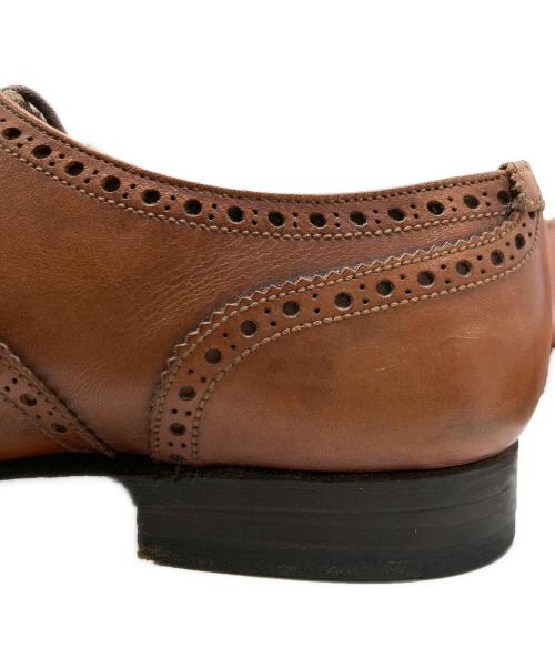 Crockett & Jones（クロケット＆ジョーンズ）Crockett & Jones (クロケット＆ジョーンズ) セミブローグシューズ ブラウン サイズ:6 1/2Eの古着・服飾アイテム
