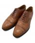Crockett & Jones（クロケット＆ジョーンズ）の古着「セミブローグシューズ」｜ブラウン