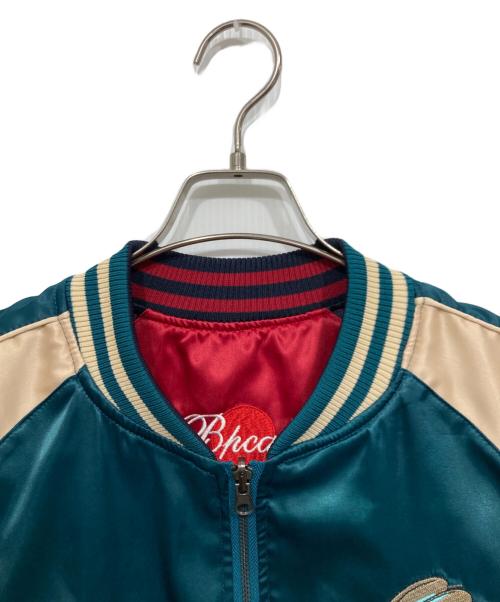 STRUGGLE FAMILY（ストラグルファミリー）STRUGGLE FAMILY (ストラグルファミリー) リバーシブルスカジャン グリーン サイズ:Mの古着・服飾アイテム