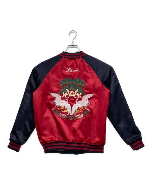 STRUGGLE FAMILY（ストラグルファミリー）STRUGGLE FAMILY (ストラグルファミリー) リバーシブルスカジャン グリーン サイズ:Mの古着・服飾アイテム