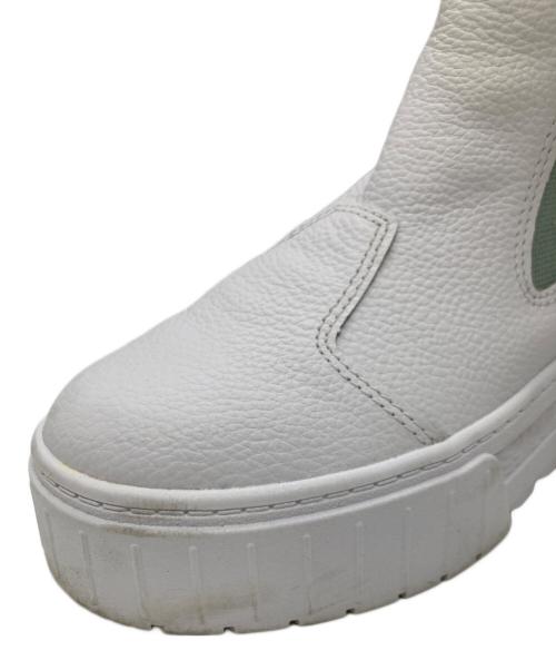 PUMA（プーマ）PUMA (プーマ) ハイカットスニーカー / MAYZE CHELSEA LUXE WNS / メイズチェルシーリュクスウィメンズ ホワイト サイズ:22.5の古着・服飾アイテム