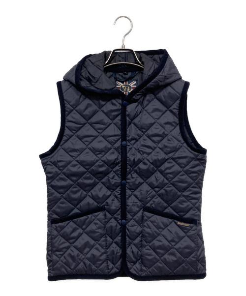 LAVENHAM（ラベンハム）LAVENHAM (ラベンハム) キルティングベスト ネイビー サイズ:Sの古着・服飾アイテム