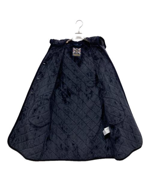 LAVENHAM（ラベンハム）LAVENHAM (ラベンハム) 裏ボアキルティングコート ネイビー サイズ:34の古着・服飾アイテム
