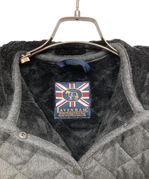 LAVENHAM（ラベンハム）LAVENHAM (ラベンハム) キルティングコート グレー サイズ:36の古着・服飾アイテム